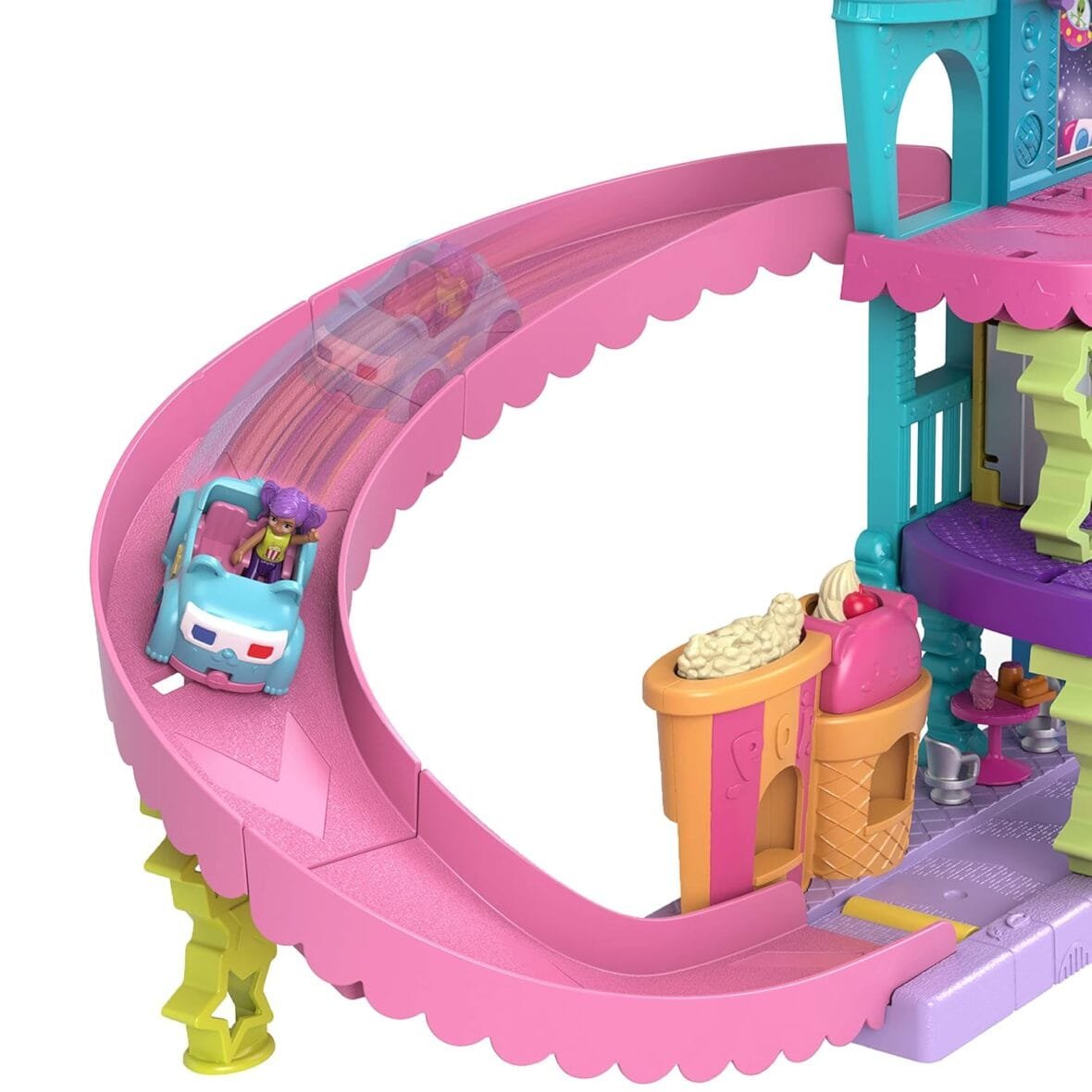 Polly Pocket Drive-In Movie Theatre Set