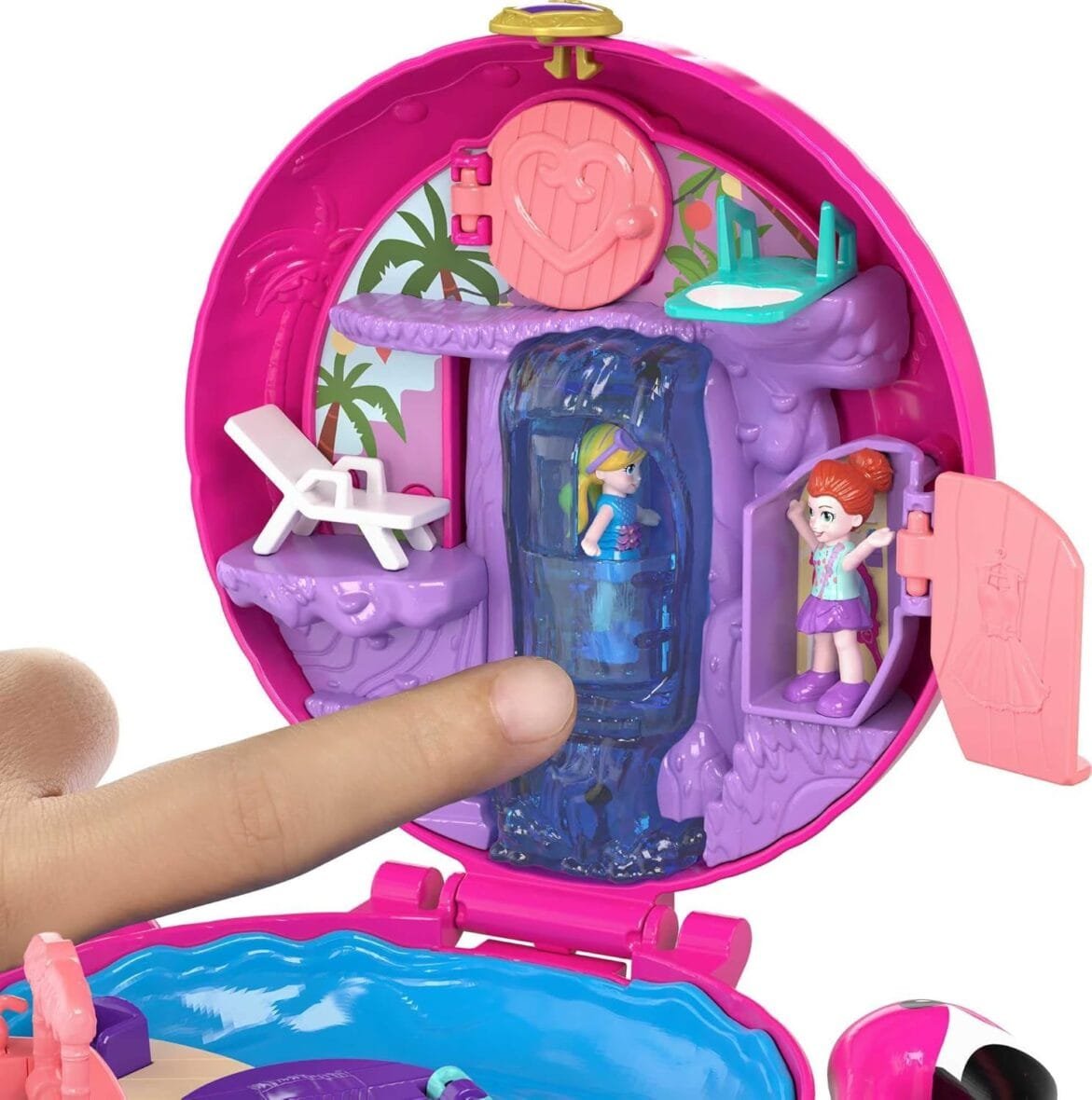 Polly Pocket Flamingo Floatie Compact