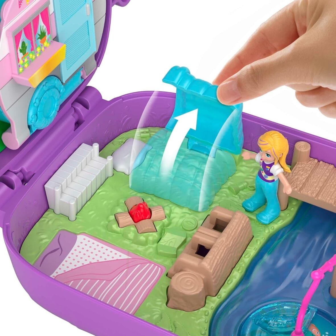 Polly Pocket Owlnite Campsite Compact Set