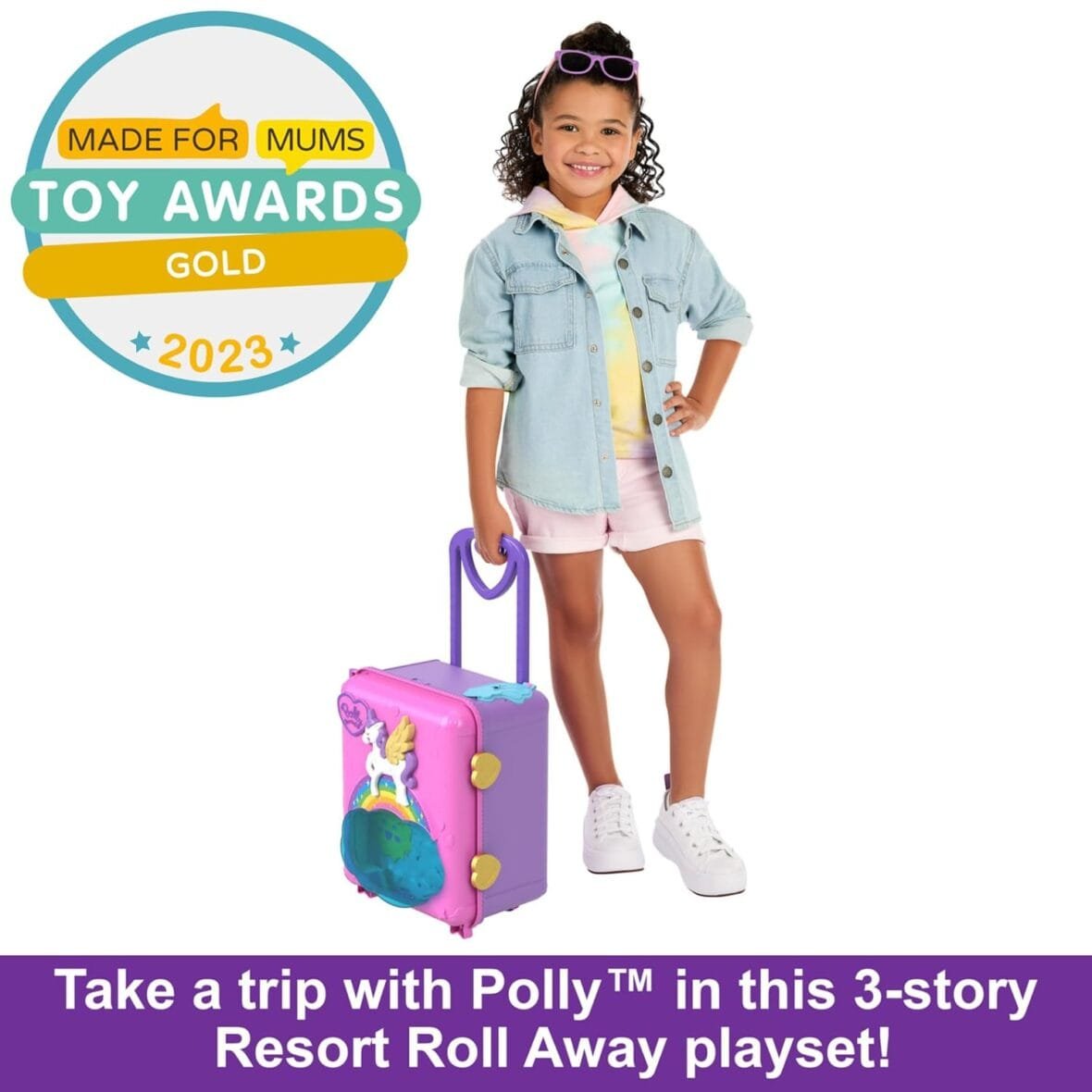 Polly Pocket Resort Roll Away Playset