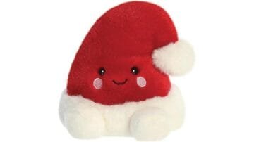 red and white santa hat