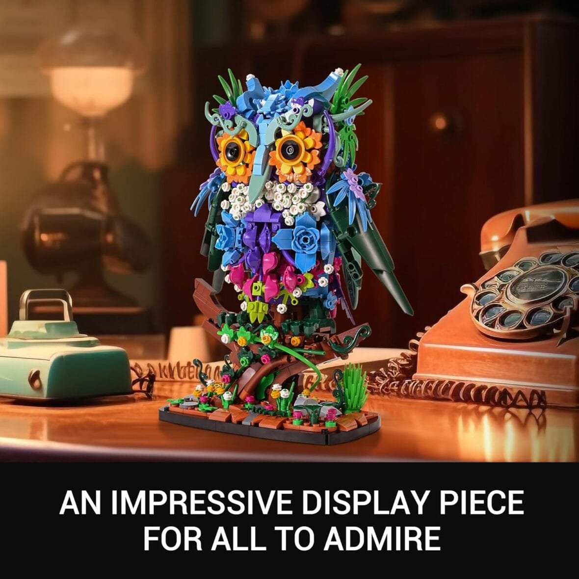 Sillbird Owl Building Set for Kids & Adults