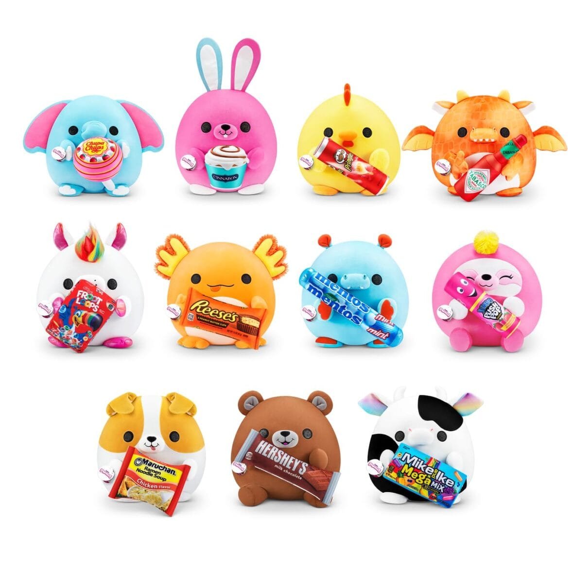 Snackles Series 1 Hippo Plush Toy