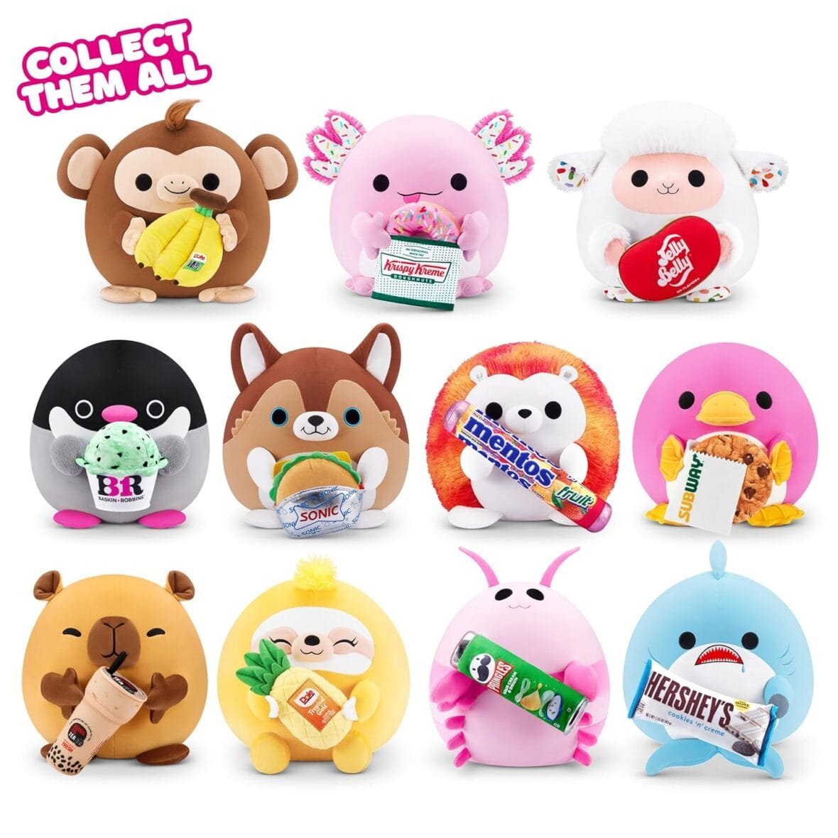 Snackles Series 2 Lamb Plush Toy