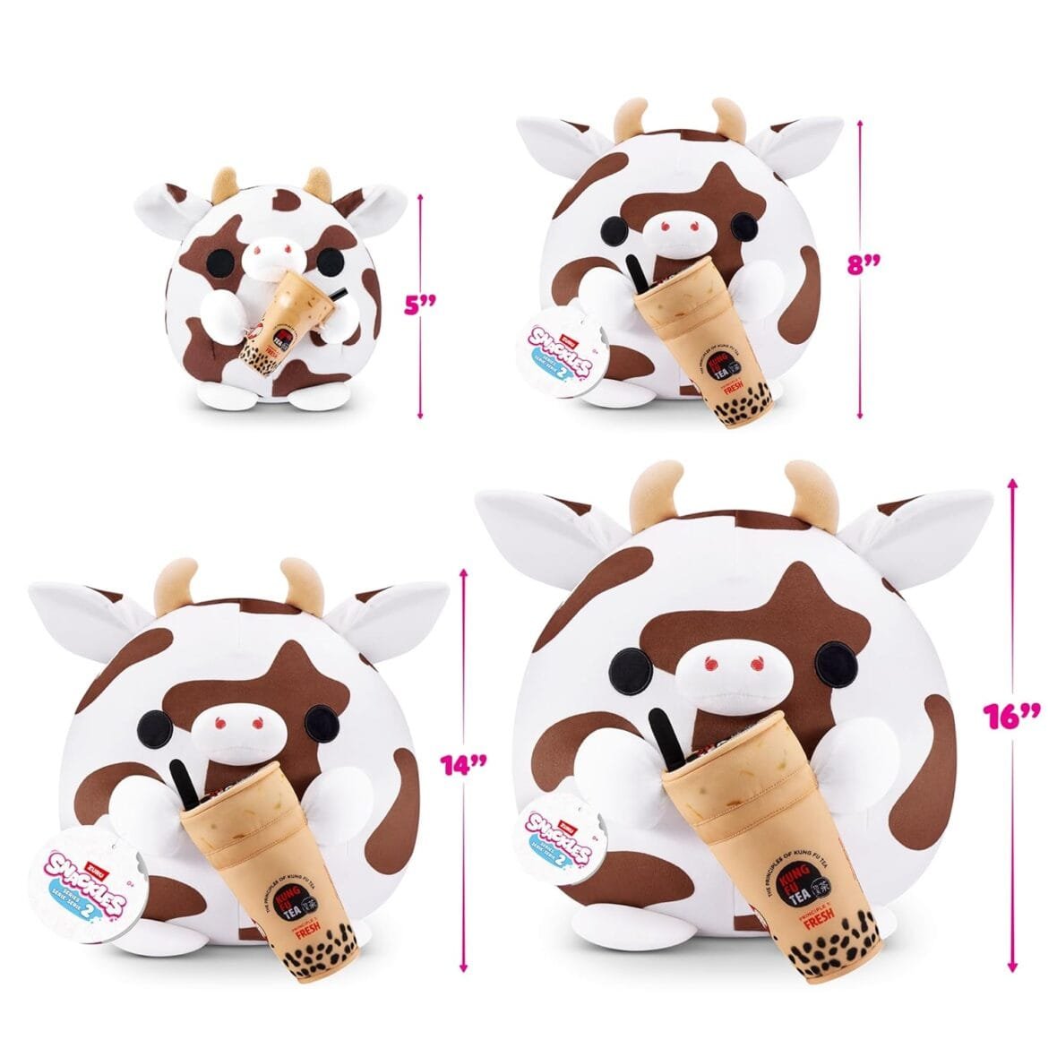 Snackles Series 2 Wave 2 Cow Plush