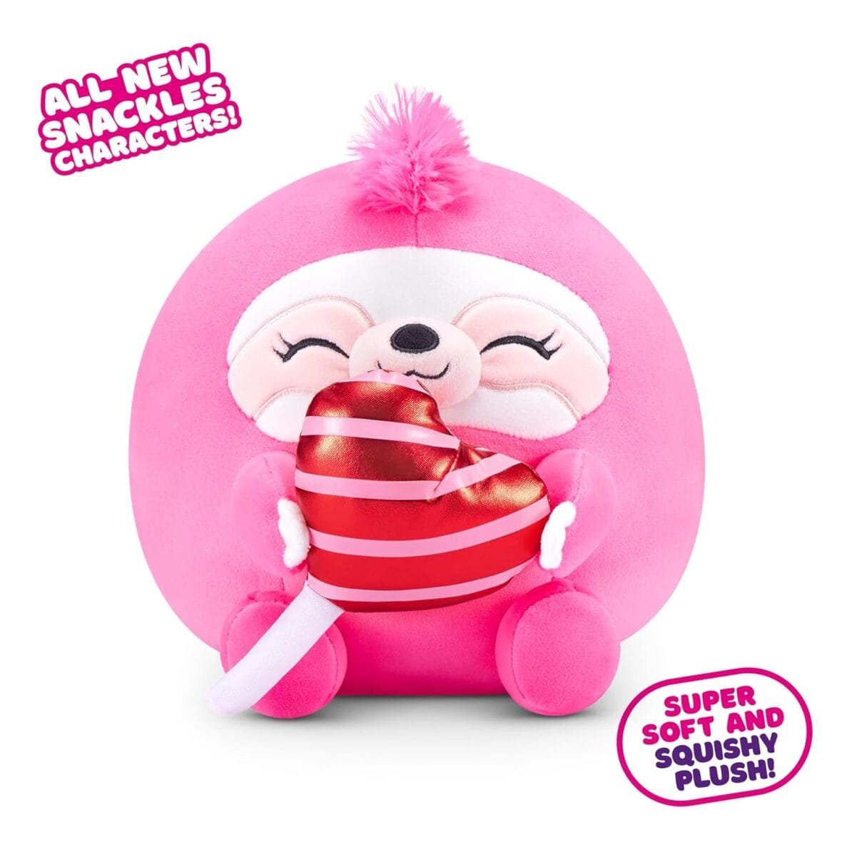 Snackles Sloth Plush Valentine’s Gift