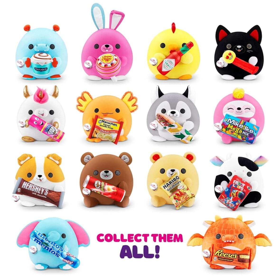 Snackles Super Sized Unicorn Plush 35 cm