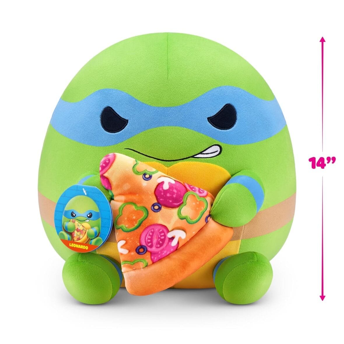 Snackles TMNT Plush Toy with Pizza