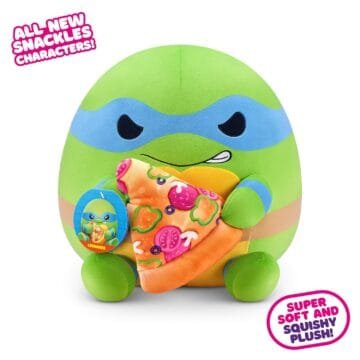 Snackles TMNT Plush Toy with Pizza