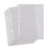 SUMMIT Clear A4 Punched Pockets, 200 Pack