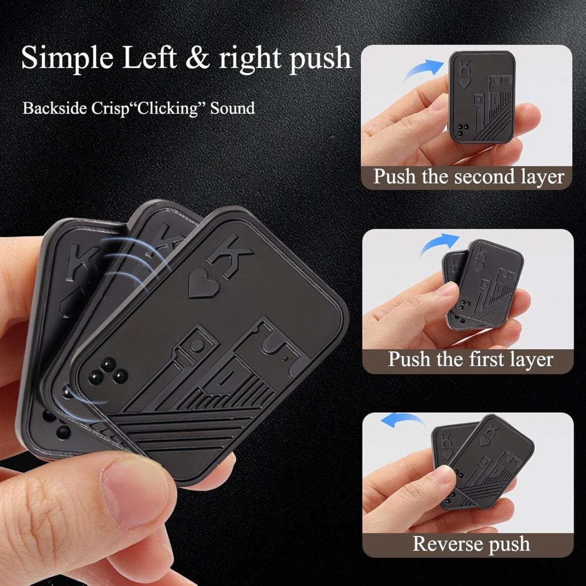 Sunny Power Metal Poker Fidget Slider