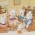 Sylvanian Families Marshmallow Mouse Family