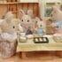 Sylvanian Families Milk Rabbit Family Set