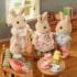 Sylvanian Families Milk Rabbit Family Set