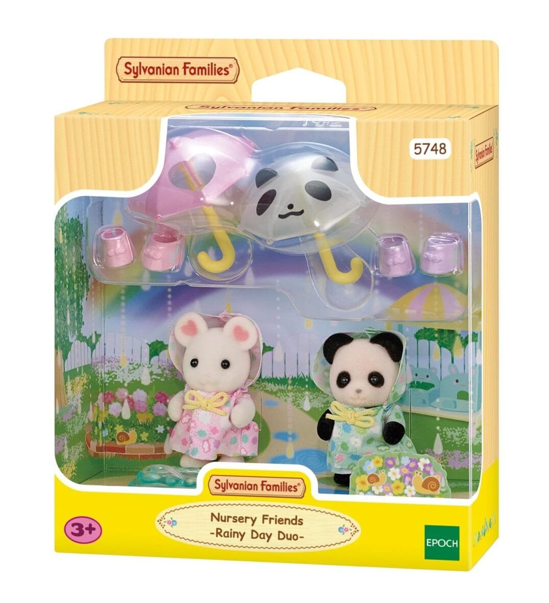 Sylvanian Families Rainy Day Duo Playset