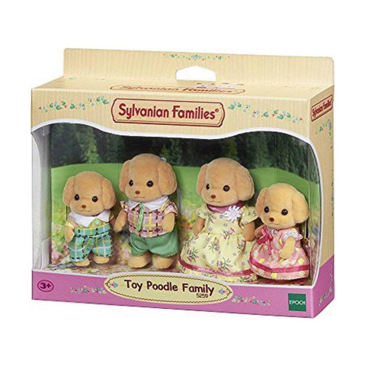 Sylvanian Families Toy Poodle Family Set