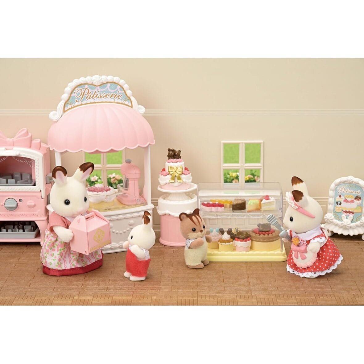 Sylvanian Families Village Cake Shop Set