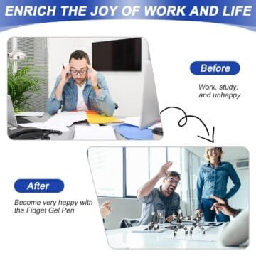 Unique Fidget Gel Pens for Men