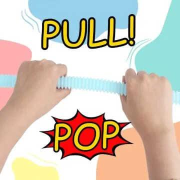 VEYLIN 6PCS Pop Tubes Fidget Toys