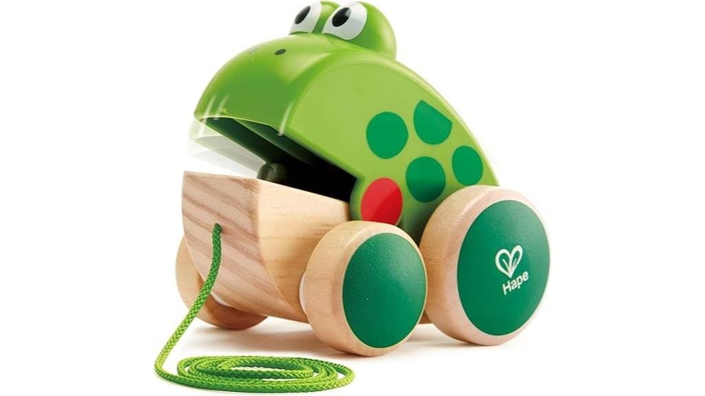 wooden toddler pull toy