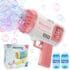 40-Hole Bubble Gun Machine for Kids