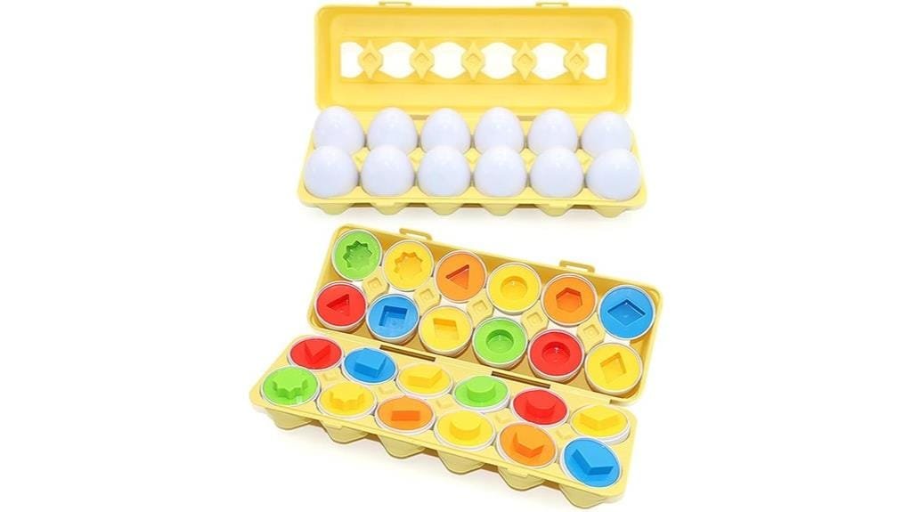 children s egg sorting set
