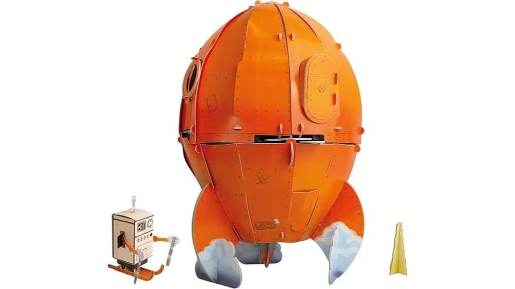 diy cardboard rocket kit