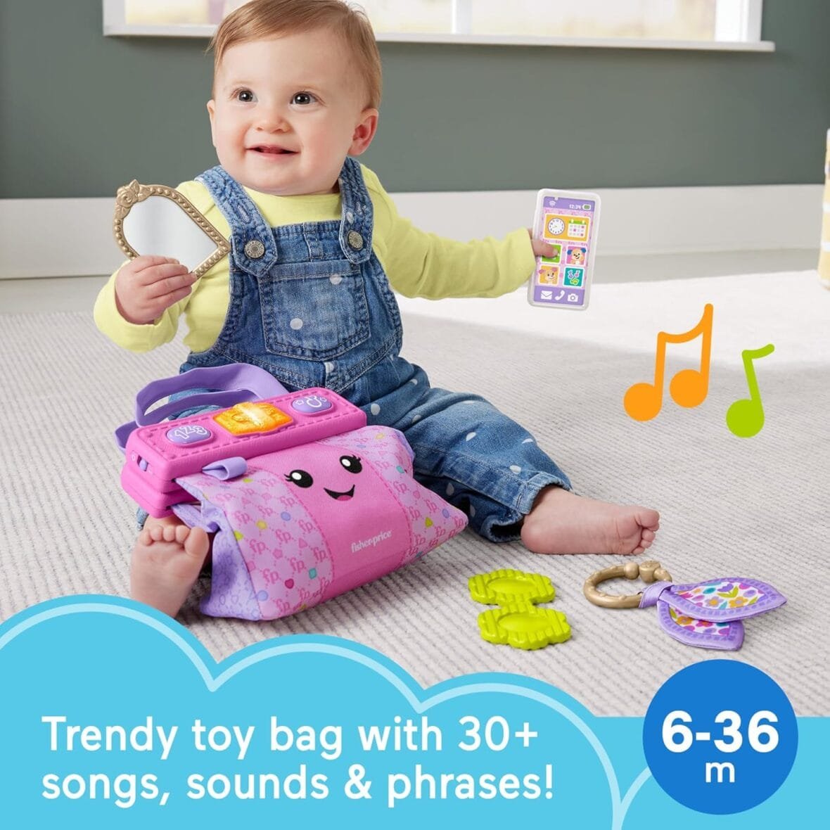 Fisher-Price Laugh & Learn Purse Toy
