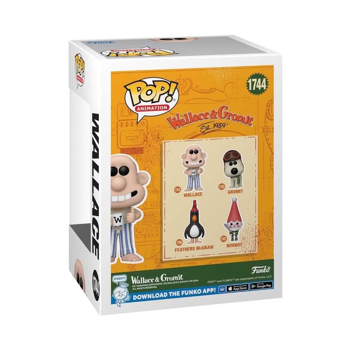 Funko POP! Wallace in Pajamas Figure