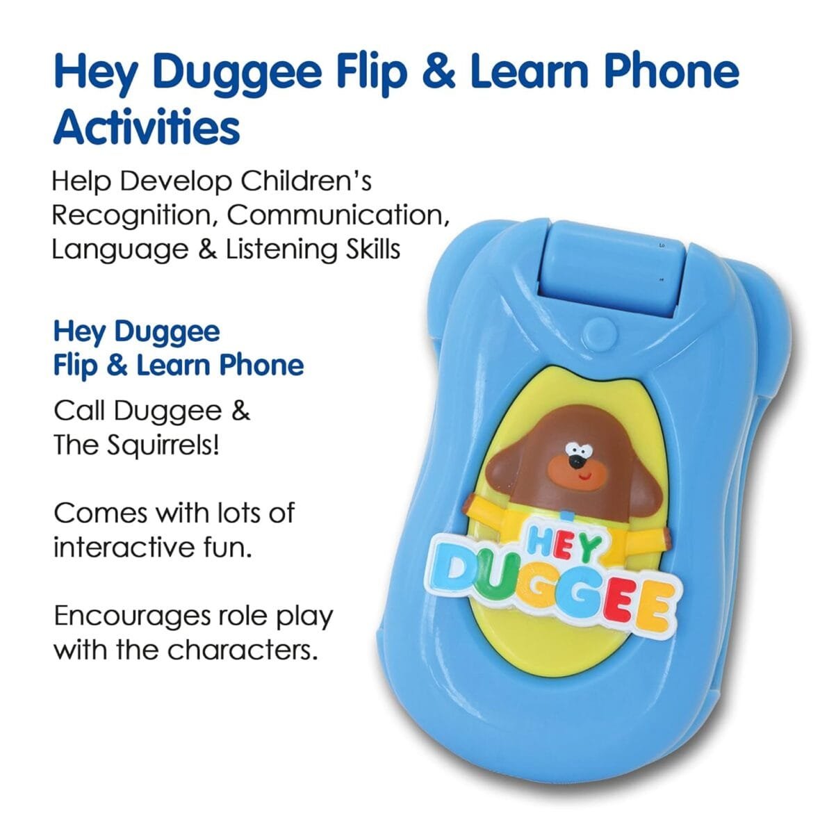 Hey Duggee Flip & Learn Toy Phone