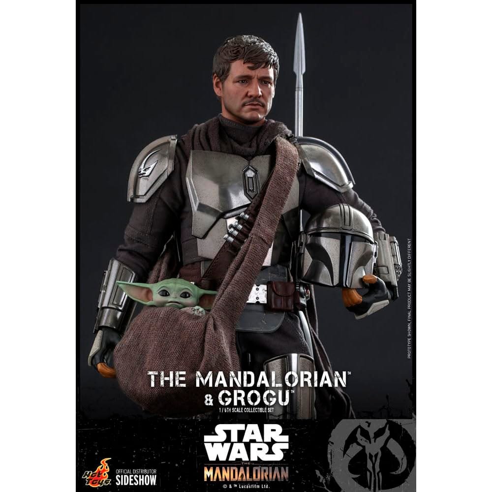 Hot Toys 1:6 Mandalorian & Grogu Set
