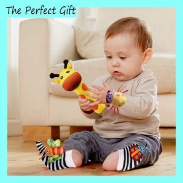 Infant Foot Finders & Wrist Rattles Set