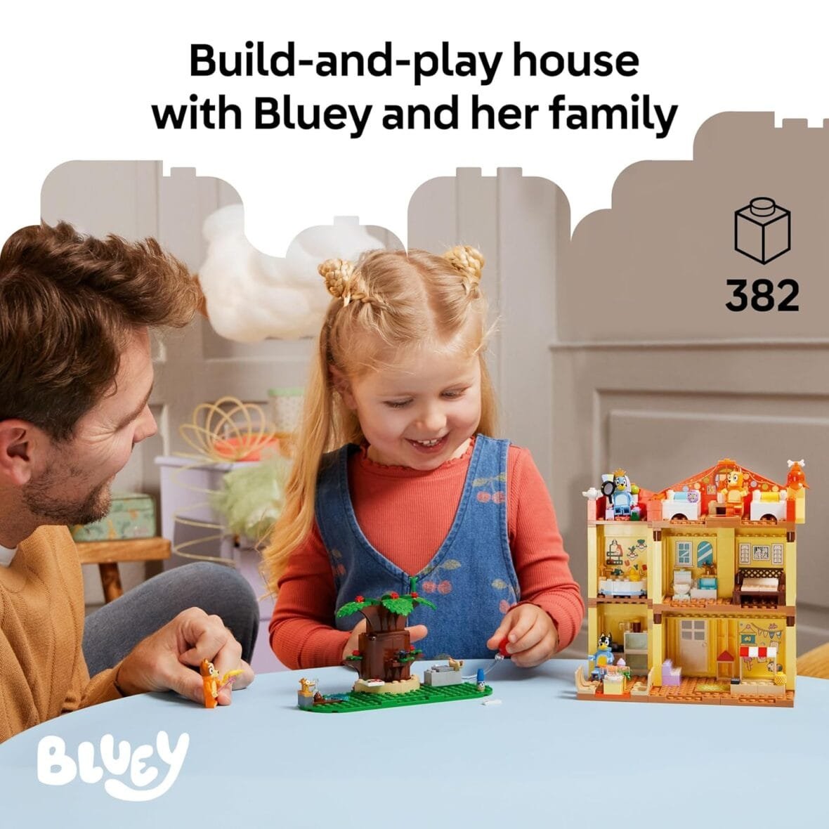 LEGO Bluey: Family House Playset with Minifigures