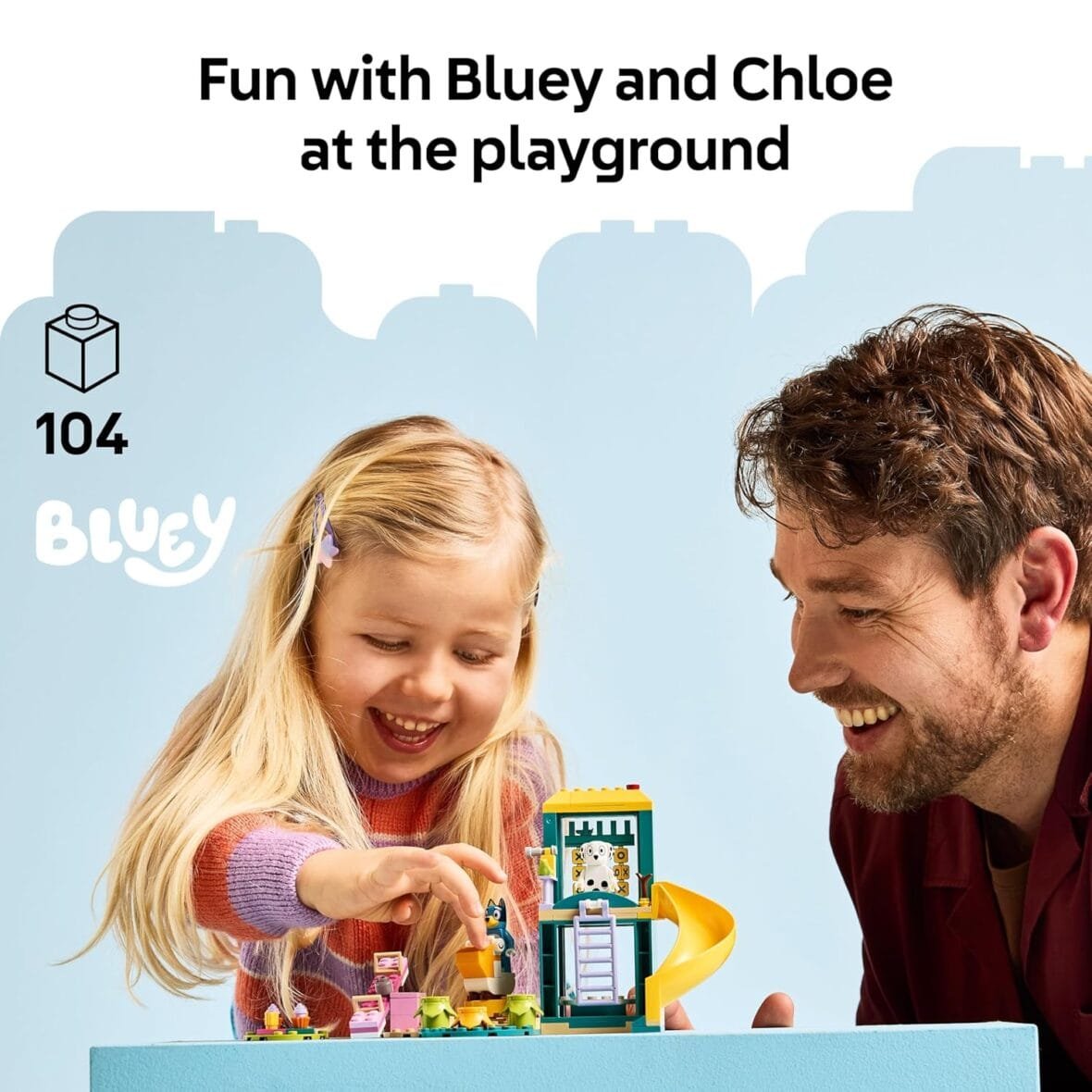 LEGO Bluey Playground Fun Set with Minifigures