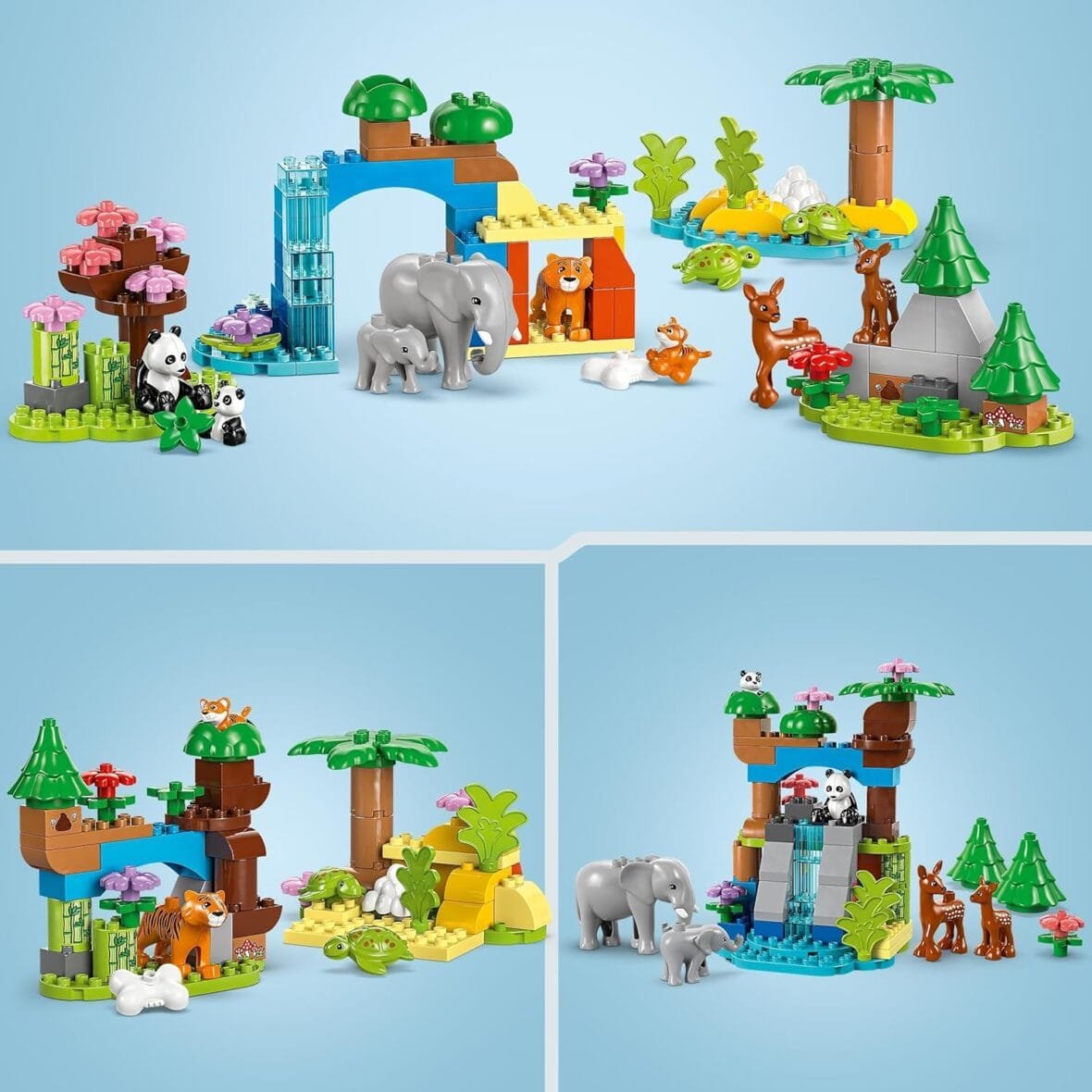 LEGO DUPLO 3in1 Wild Animal Families