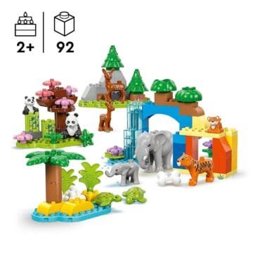 LEGO DUPLO 3in1 Wild Animal Families