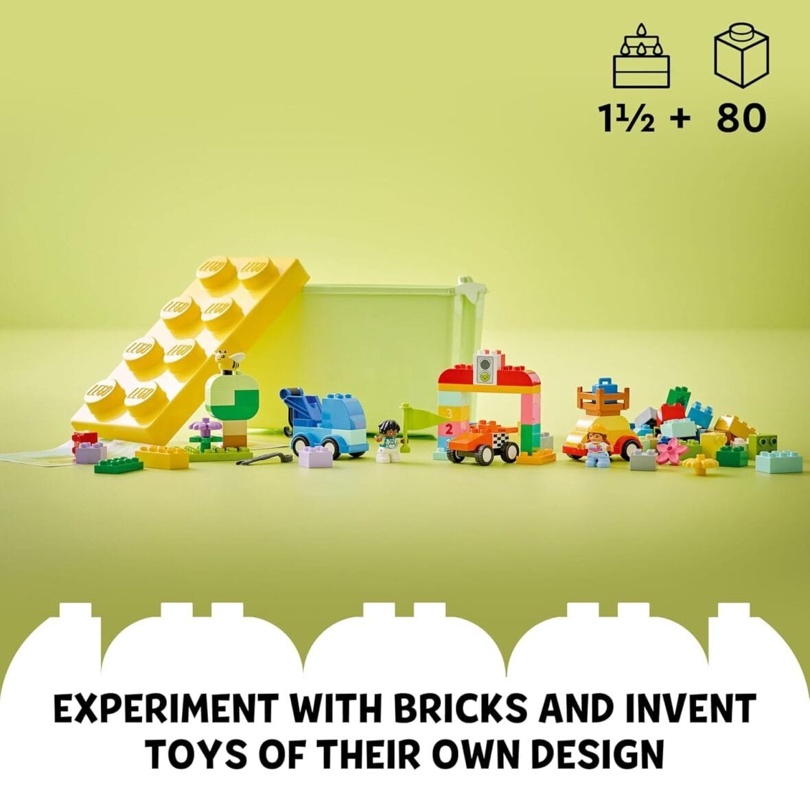 LEGO DUPLO Classic Cars Brick Box