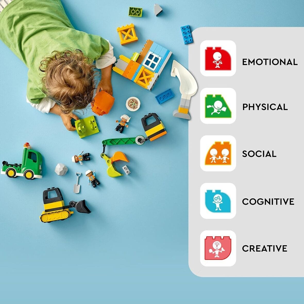 LEGO DUPLO Construction Site Toy Set