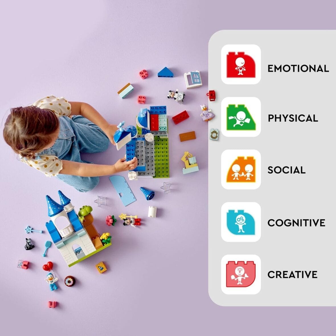 LEGO DUPLO Disney 3-in-1 Magic Castle Set