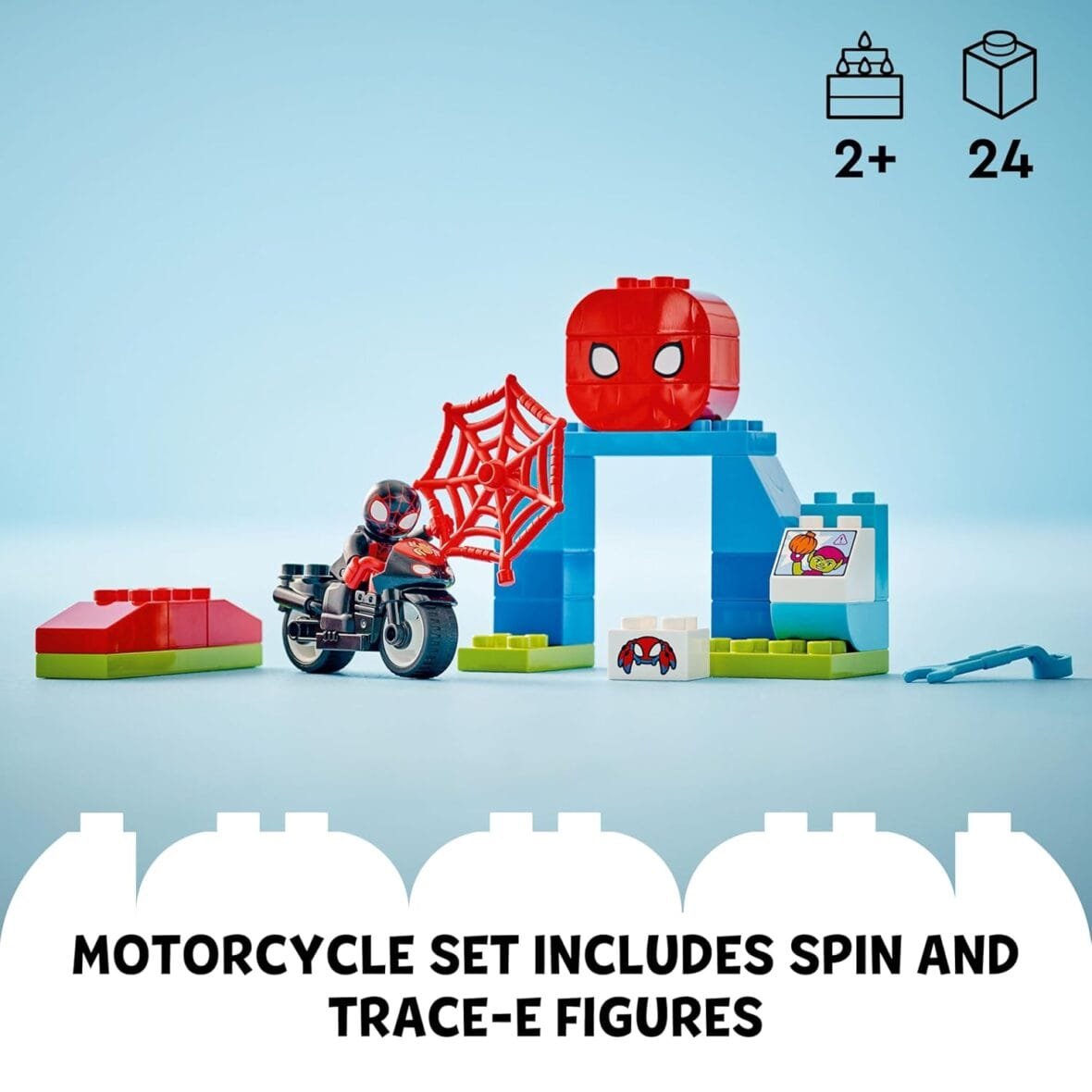 LEGO DUPLO Marvel Spidey’s Motorcycle Adventure