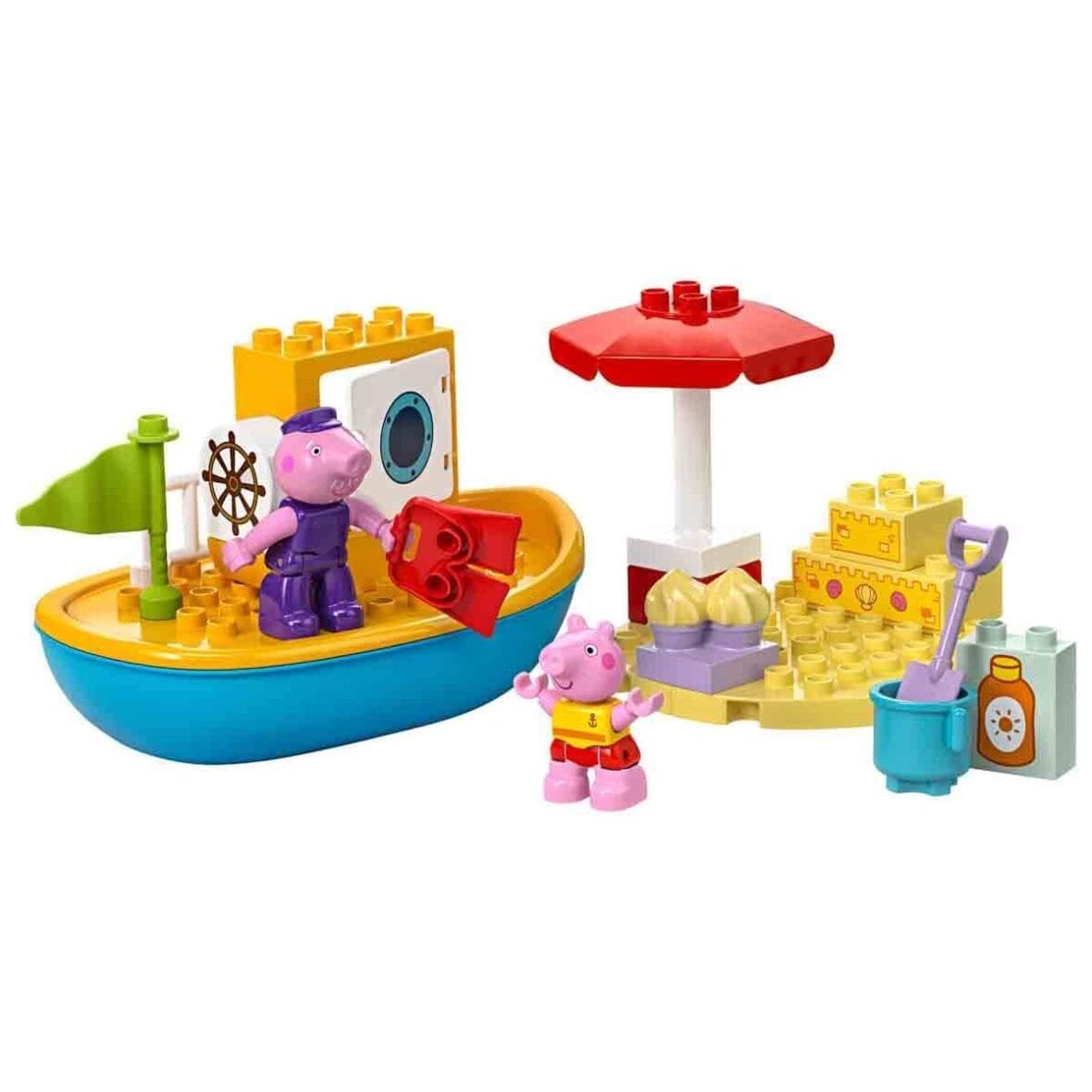 LEGO DUPLO Peppa Pig Boat Trip Set