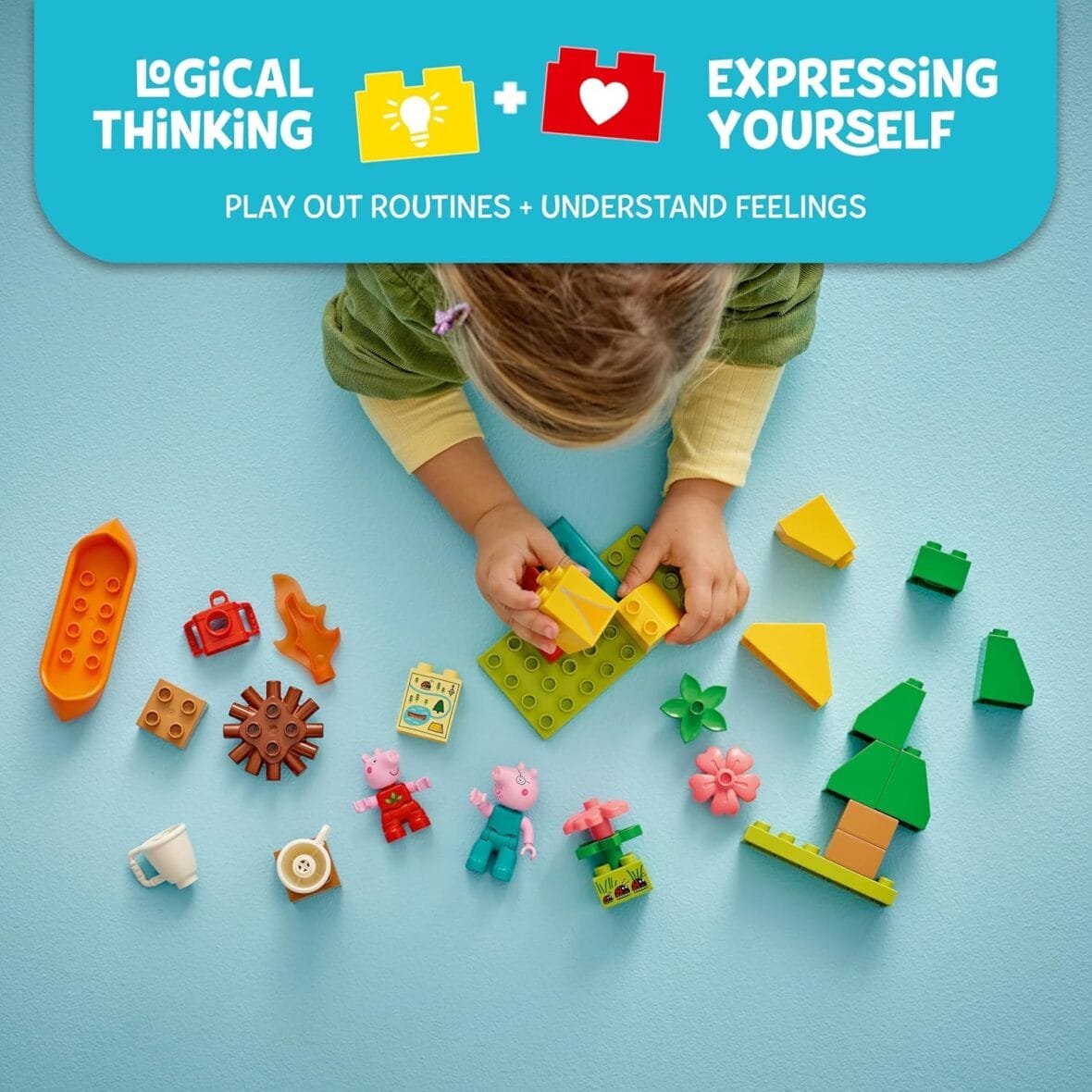 LEGO DUPLO Peppa Pig Camping Trip Set