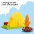 LEGO DUPLO Peppa Pig Camping Trip Set