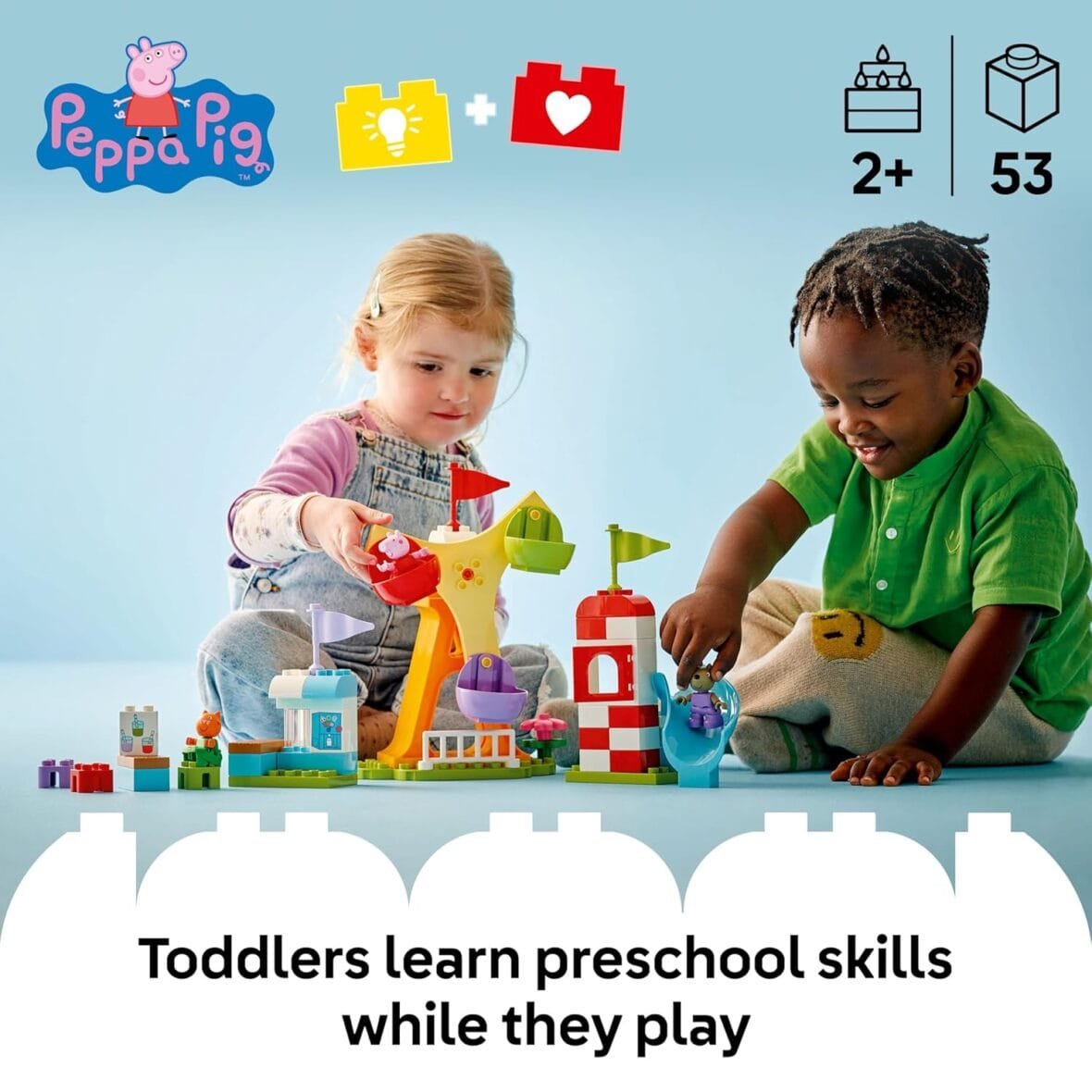 LEGO DUPLO Peppa Pig Funfair Set