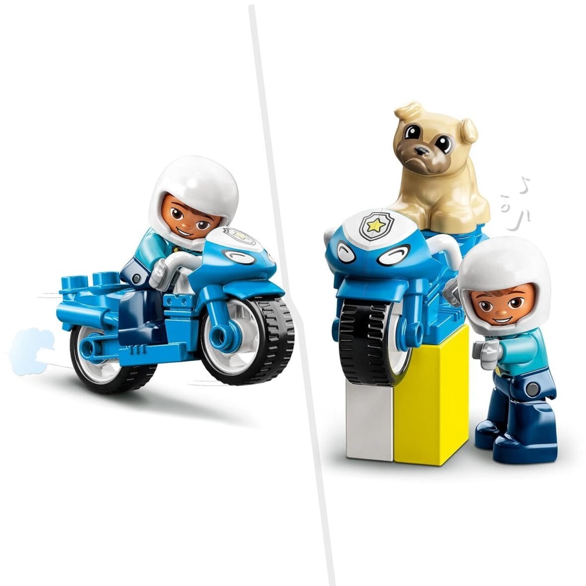 LEGO DUPLO Town Police Motorcycle Toy
