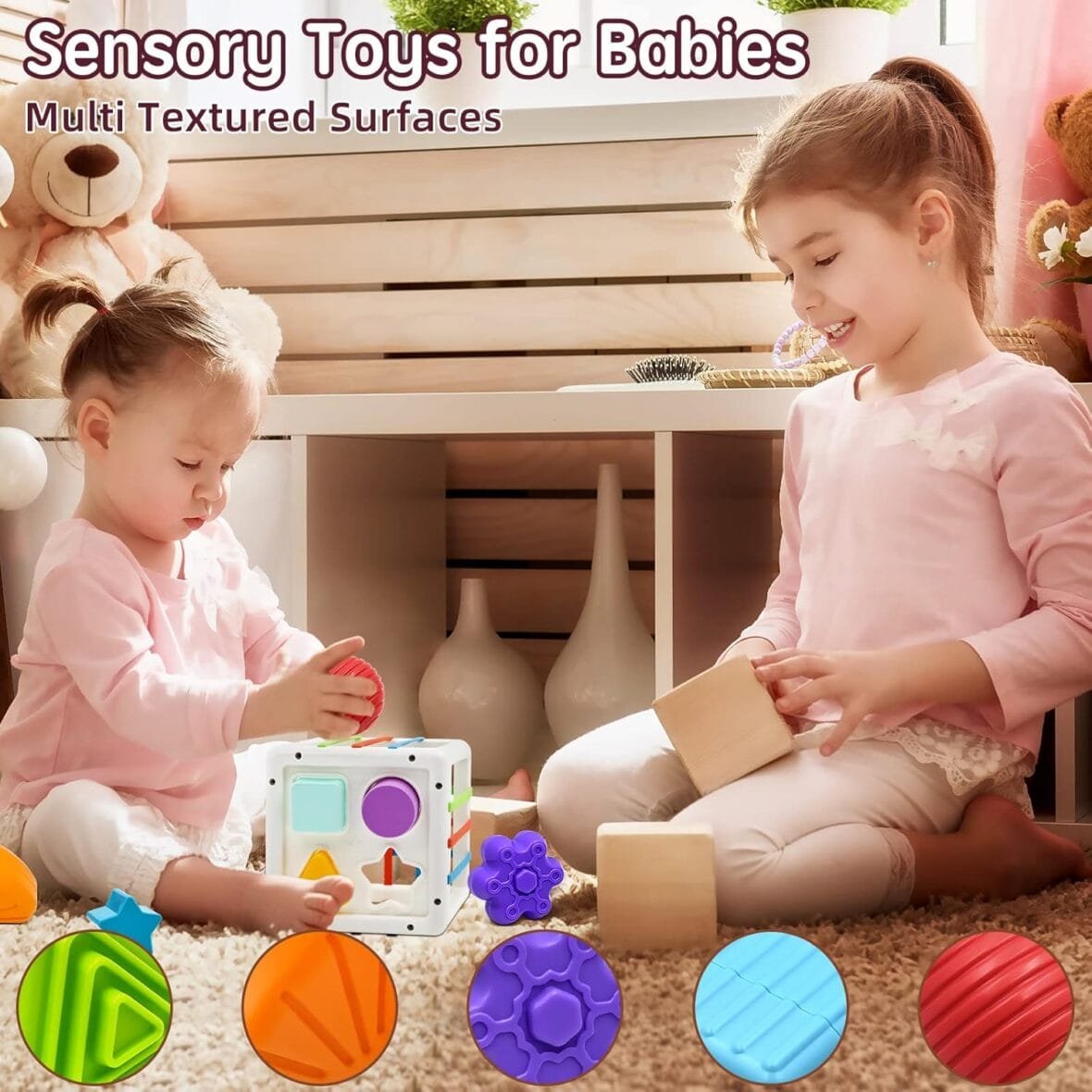 Mailesi Montessori Sensory Toys for Toddlers