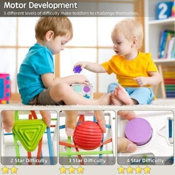 Mailesi Montessori Sensory Toys for Toddlers