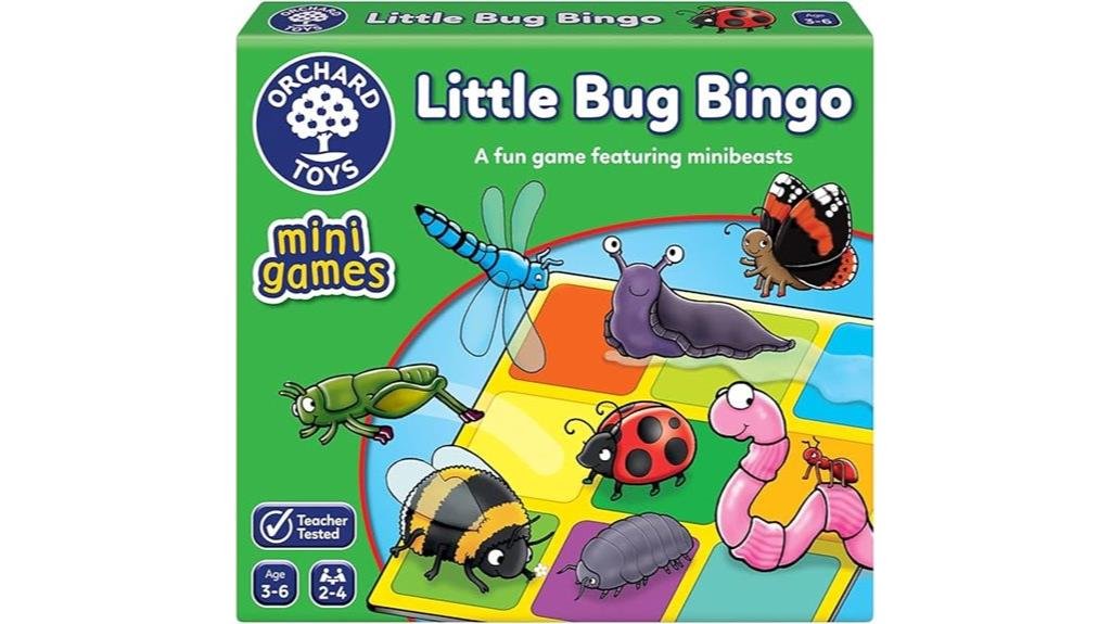 mini bingo game for kids