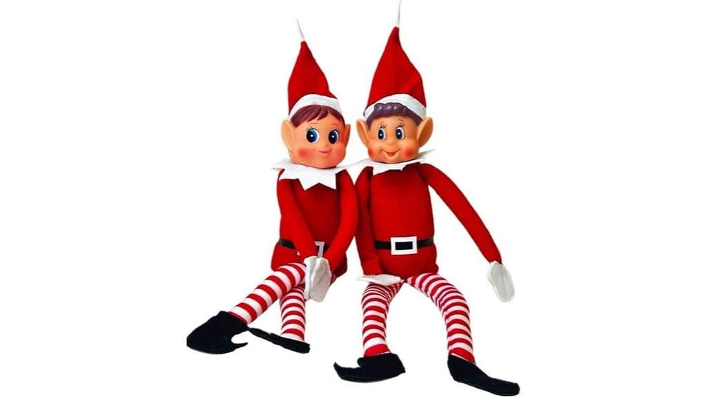 naughty christmas elf figures