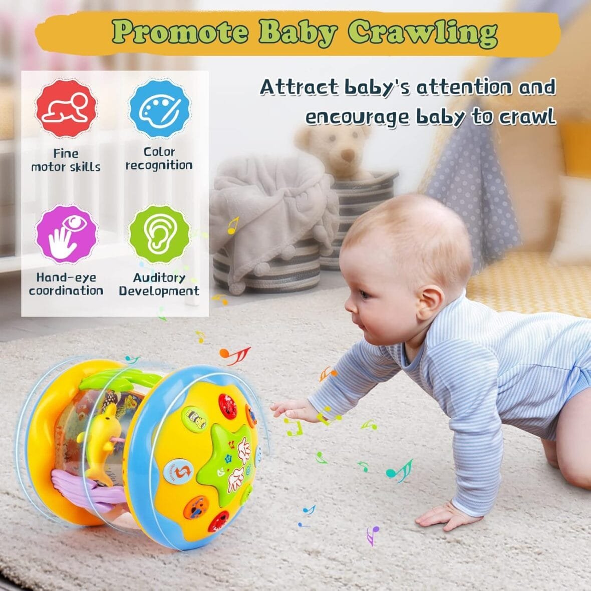 Ocean Projector Baby Toys with Music